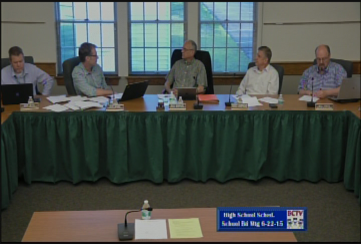 Thumbnail image for School Board Meeting 6-22-15