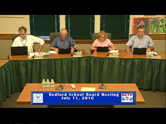 Thumbnail image for School Board Meeting, Monday July 11, 2016