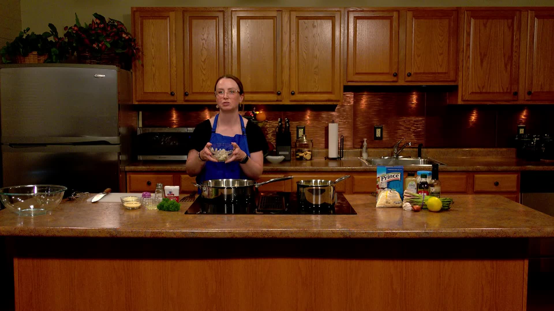 Cooking Healthy with Coastline - Shrimp Asparagus Pasta Salad