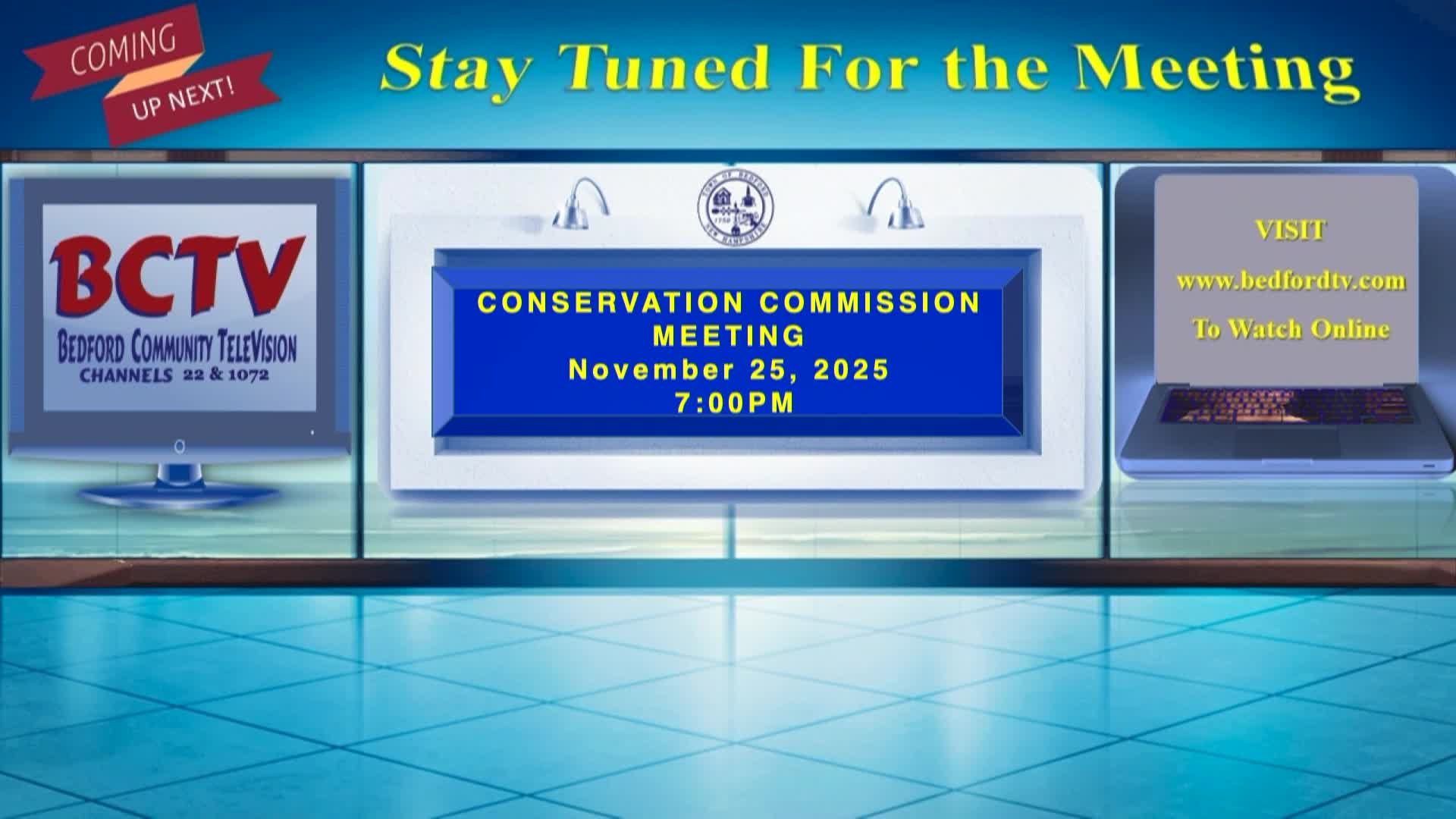 Conservation Commission Meeting Tuesday November 25 2025