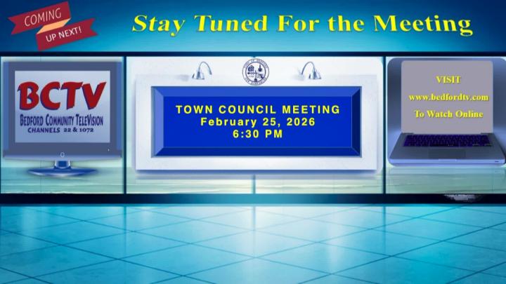 Thumbnail image for Town Council Meeting Wednesday February 25 2026