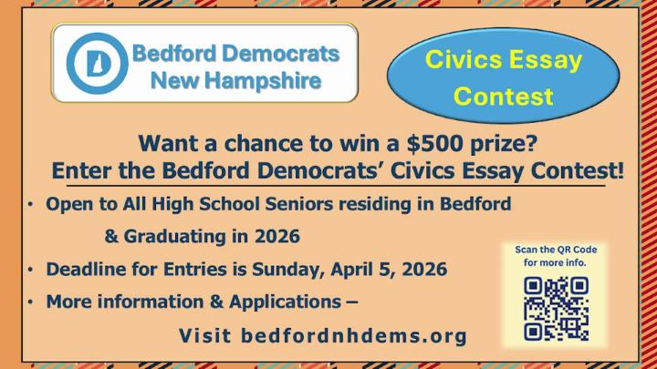 Thumbnail image for Bedford Community Calendar 3-30-26