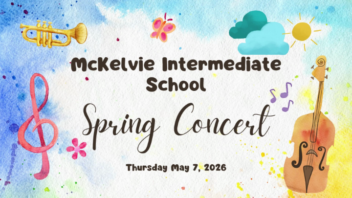 Thumbnail image for McKelvie Intermediate School Spring Concert May 7, 2026