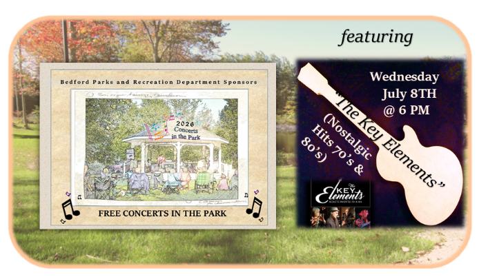 Thumbnail image for 2026 Summer Concerts in the Park - The Key Elements July 8 2026
