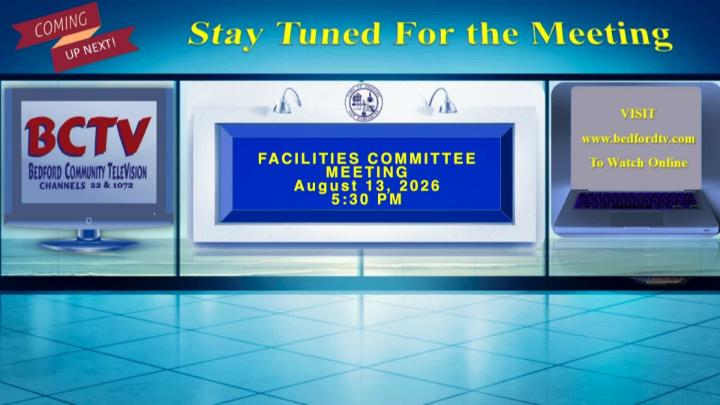 Thumbnail image for Facilities Committee Meeting Thursday August 13 2026