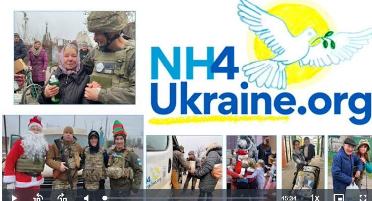 Thumbnail image for NH4 Ukraine War Zone Relief Update with Brian Nolen and Host Molly Topf   