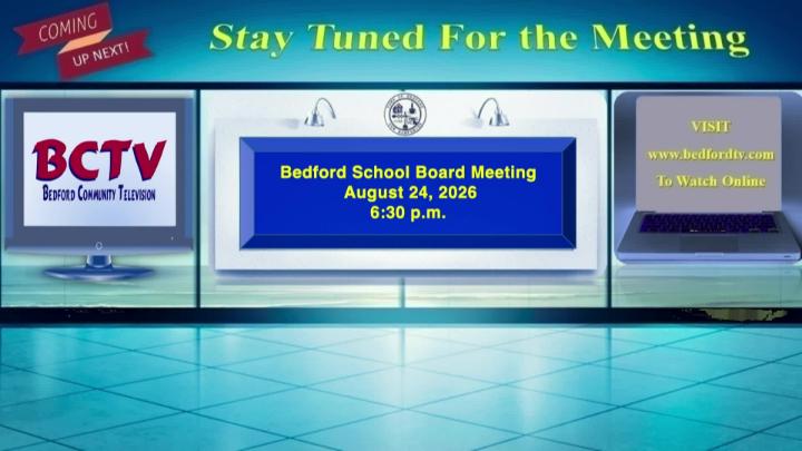 Thumbnail image for School Board Meeting Monday August 24 2026