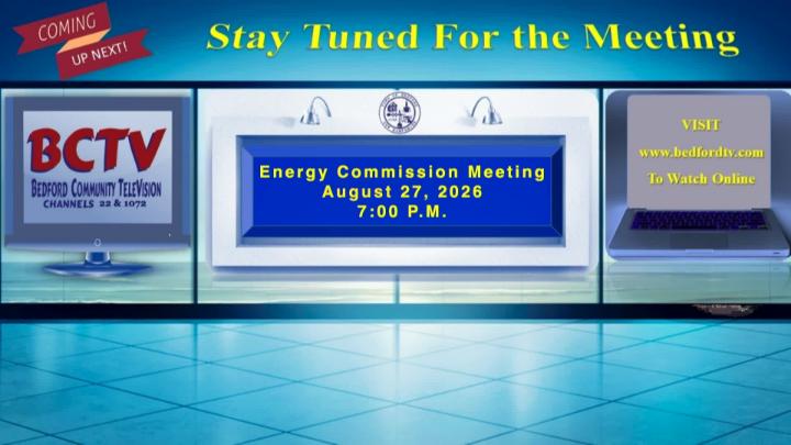 Thumbnail image for Energy Commission Meeting Thursday August 27 2026