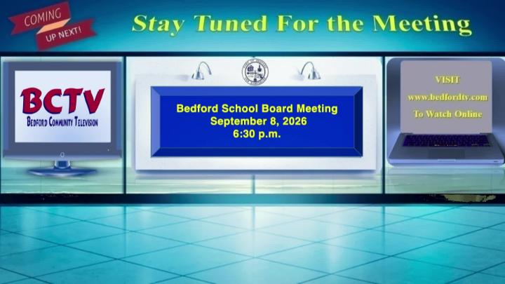 Thumbnail image for School Board Meeting Tuesday September 8 2026